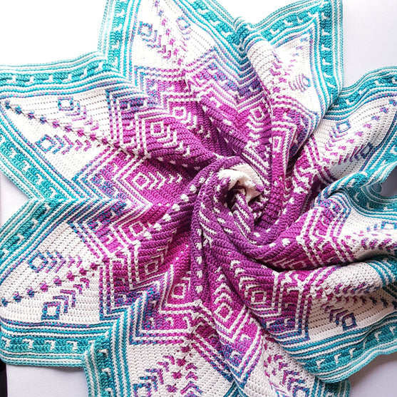 Peacock Delight - Plaid
6