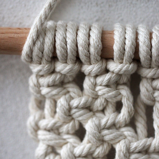 Macramé Rondhoutstokken - Go Handmade
4