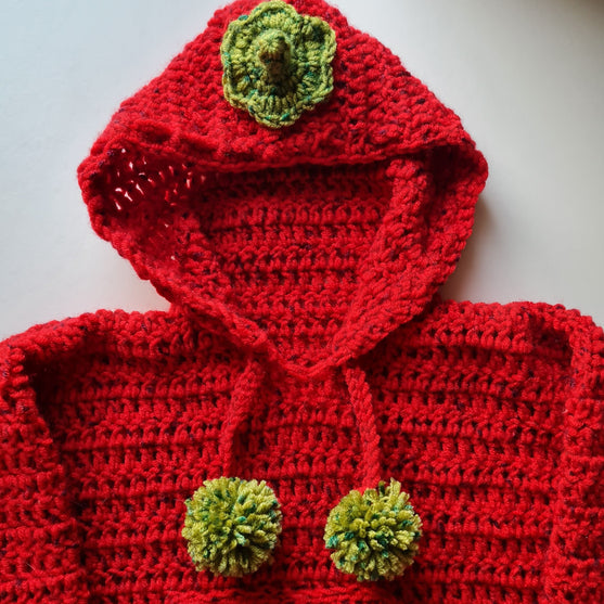 Strawberry - Hoodie voor kinderen
6