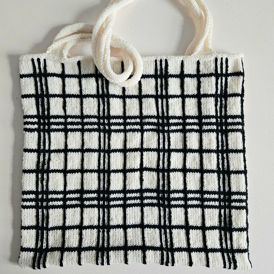 Niet alleen voor boodschappen - Vilten totebag
4