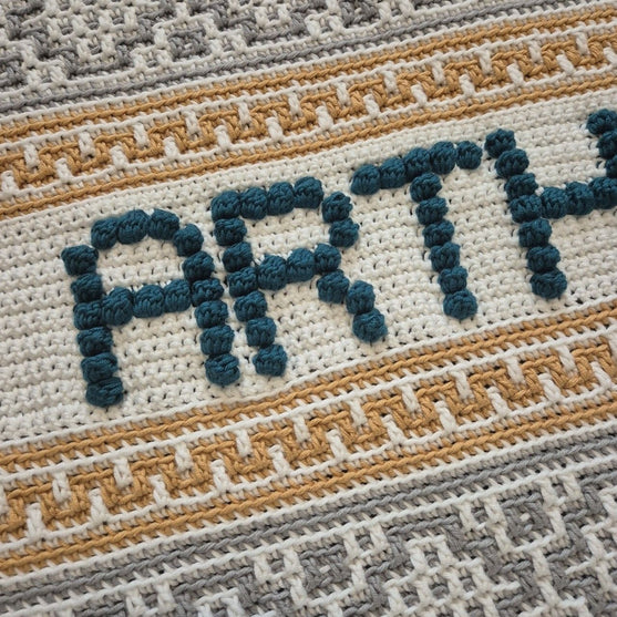 Lullaby Name Mosaic - Gepersonaliseerde Baby Deken
6