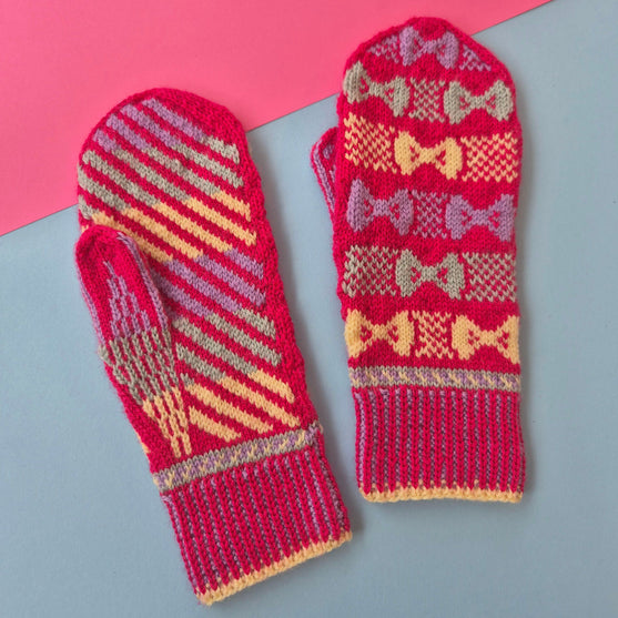 Bow Pop Mittens - Wanten
5