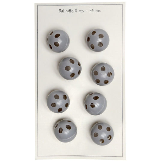 Rammelballetjes - 24 mm - Go Handmade