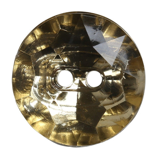 Crystal knopen met 2 gaatjes - 18 mm - Go Handmade
2