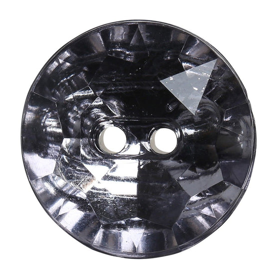 Crystal knopen met 2 gaatjes - 18 mm - Go Handmade
5
