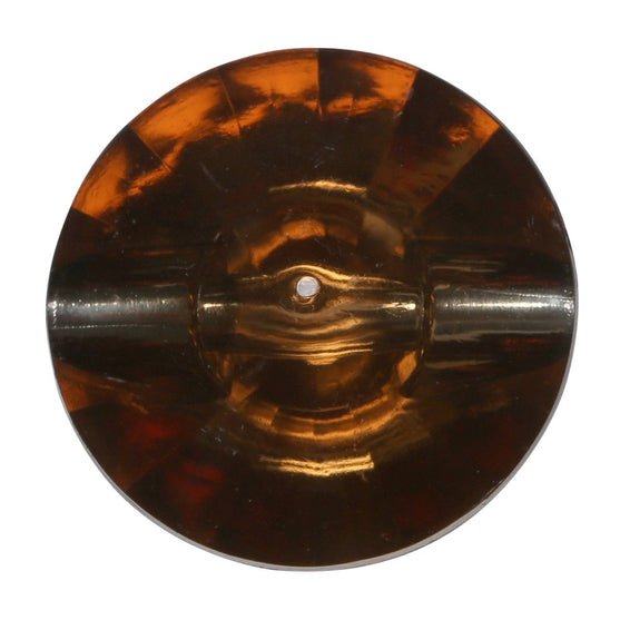 Crystal knopen met kanaal - 18 mm - Go Handmade
4