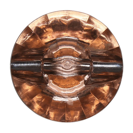 Crystal knopen met kanaal - 18 mm - Go Handmade
6