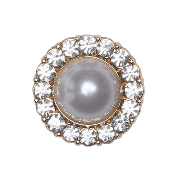 Parelmoerknopen met steen - Goud - Meerdere maten - Go Handmade
3