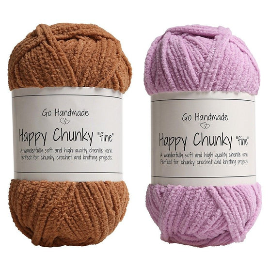 Happy Chunky Fine - 50g - Go Handmade
1