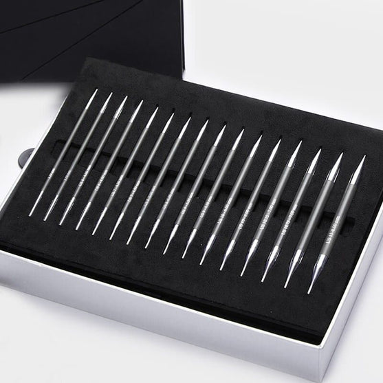 Karbonz verwisselbare rondbreinaaldenset - KnitPro
2