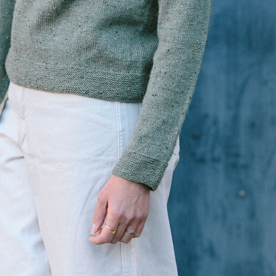 Mette Tweed - Topdown Trui
6