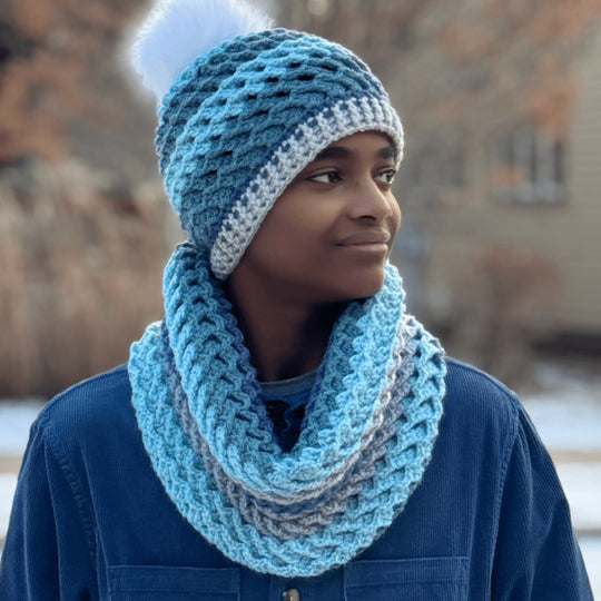 Nordic Seas - Beanie en Col