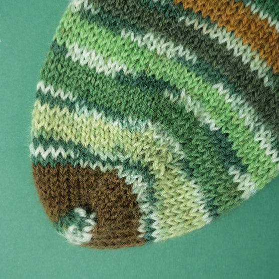 Frigg - Enkelsokken met ruche
4