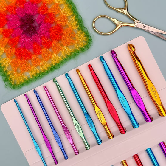 Alu Haaknaaldenset - 11 maten - Hobbii
2