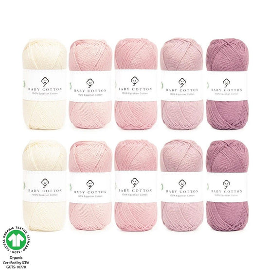 Baby Cotton Organic Color Pack - Hobbii
1