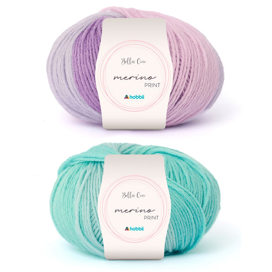 Bella Coco Merino Print - Hobbii x Bella Coco
1