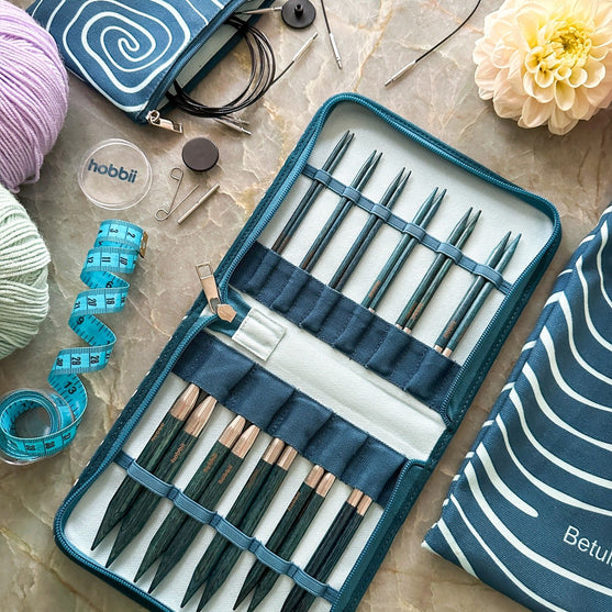 Betula verwisselbare rondbreinaaldenset Deluxe - Cerulean - Hobbii
9