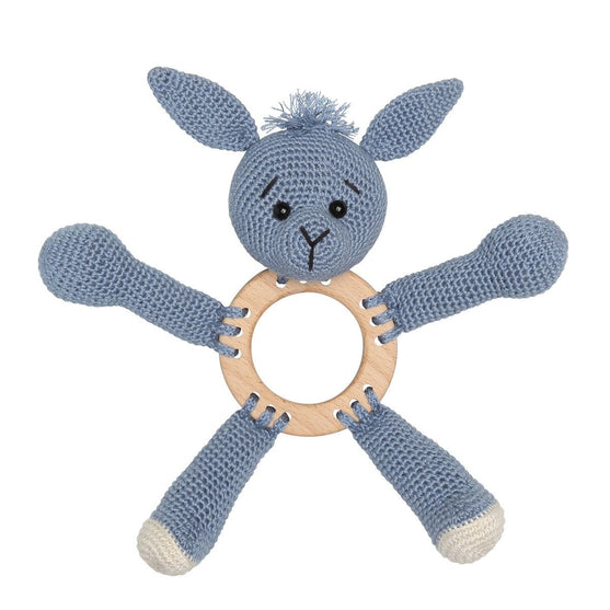 Houten ring met gaten - Go Handmade
3