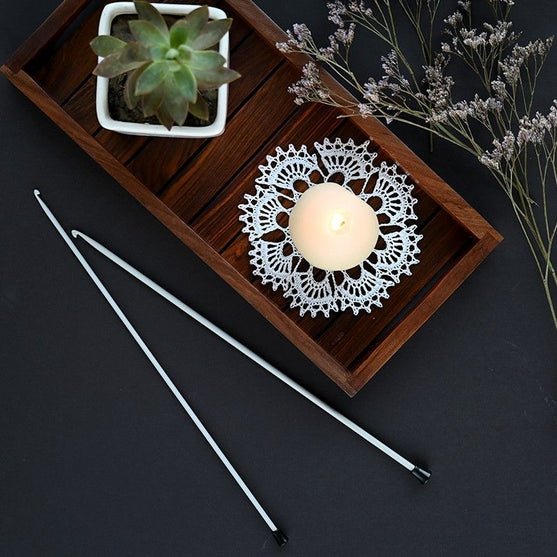 Aluminium Afghaans/Tunische Haaknaald - KnitPro
2