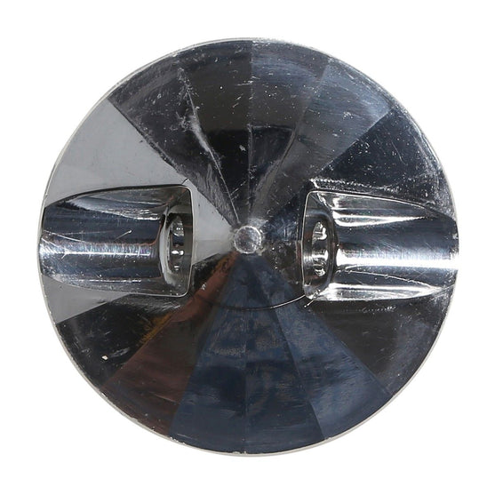 Crystal knopen met kanaal - 18 mm - Go Handmade
8