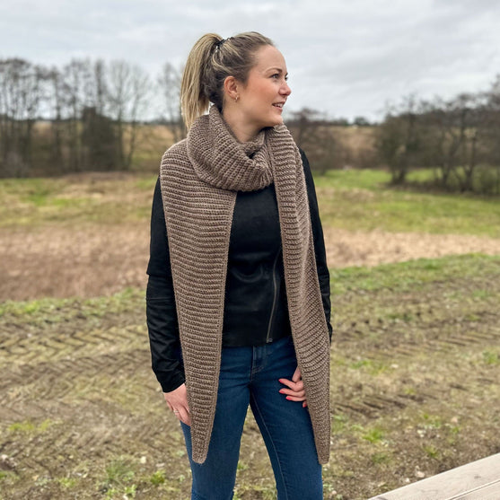 Simple Big Scarf - Sjaal
2