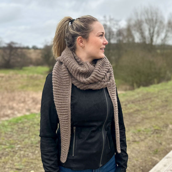Simple Big Scarf - Sjaal
3