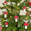 Topling Paddenstoel - Kerstdecoratie
1