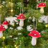 Topling Paddenstoel - Kerstdecoratie
3