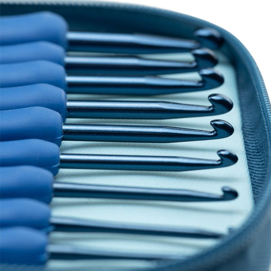 Cosmo Haaknaaldenset - 9 maten - Indigo - Hobbii
7