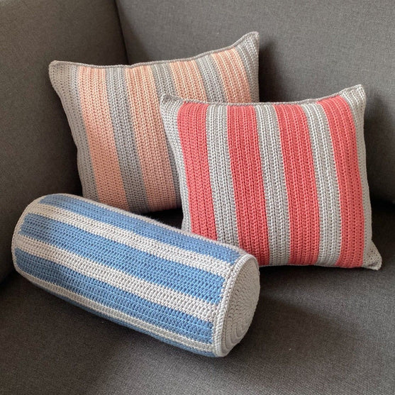 Cotton Stripes – Vierkant kussen
3