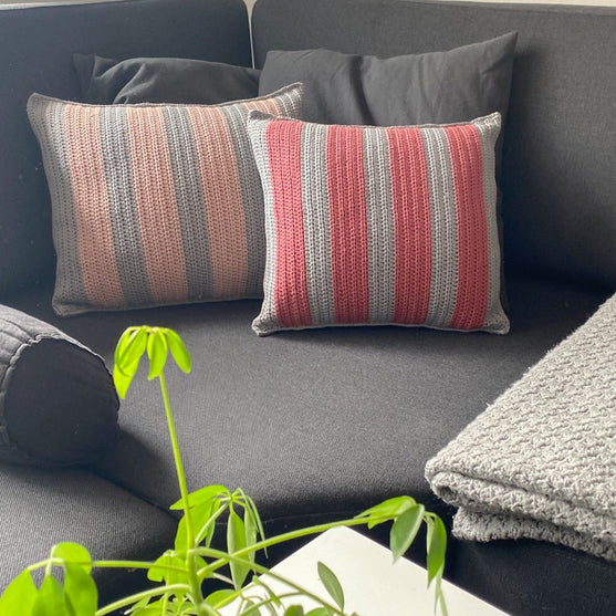 Cotton Stripes – Vierkant kussen
4