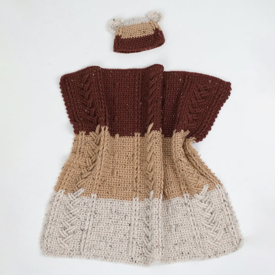 Happy Bear - Babydeken en Muts
2