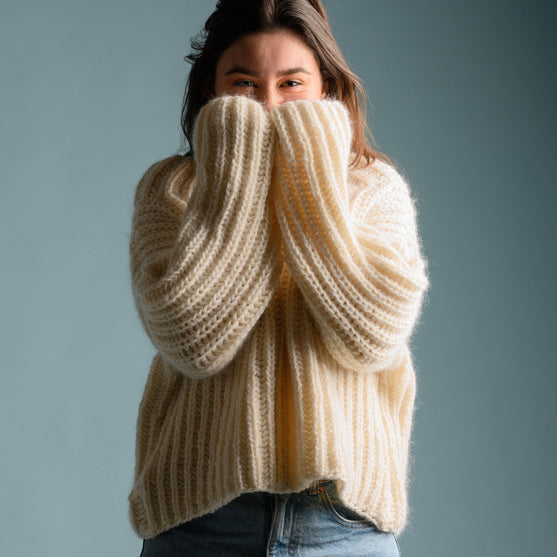 Naomi - Patent Sweater
4