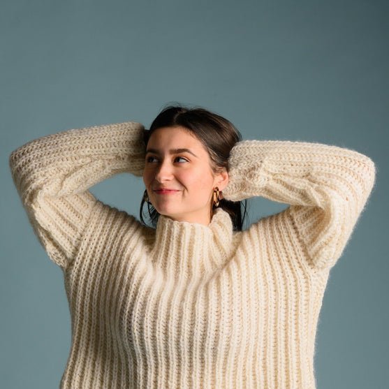 Naomi - Patent Sweater
6