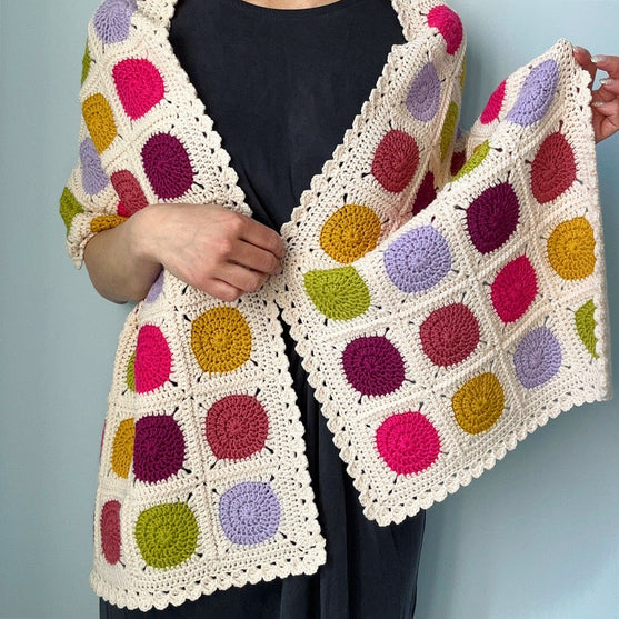 Anna’s Garden - Omslagdoek
3