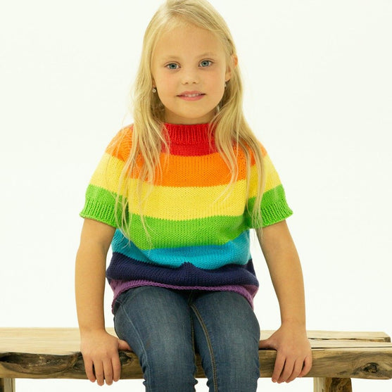 Rainbow - Kindertrui met korte mouwen
3