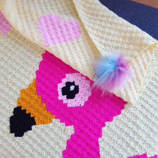 Flamingo Love - Plaid
3