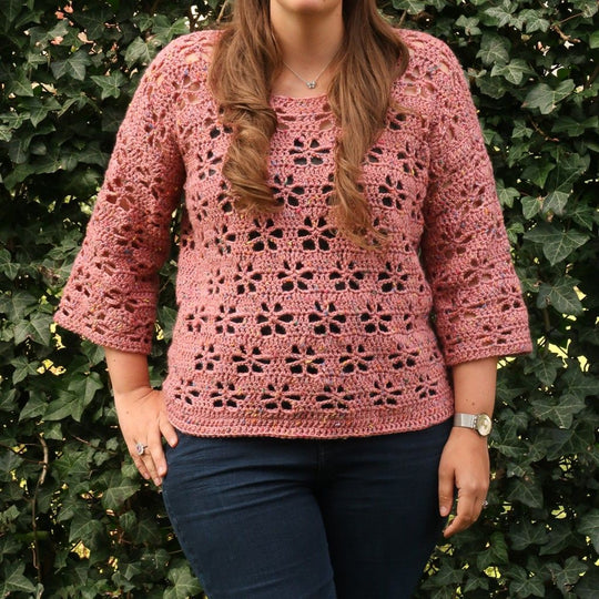 Fleur - Lace Sweater