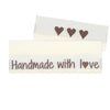 10 Labels - Handmade with love - 5 cm - Go Handmade
1