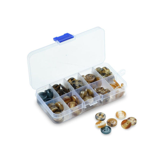 Knopen in doosje - Bruin - Hobbii
1