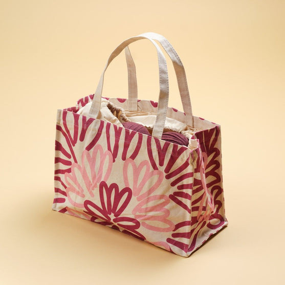 Canvas Shopper met trekkoordsluiting - Hobbii
2