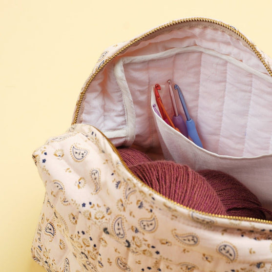 Gequilte Projectbag - Langwerpig - Large - Hobbii
2