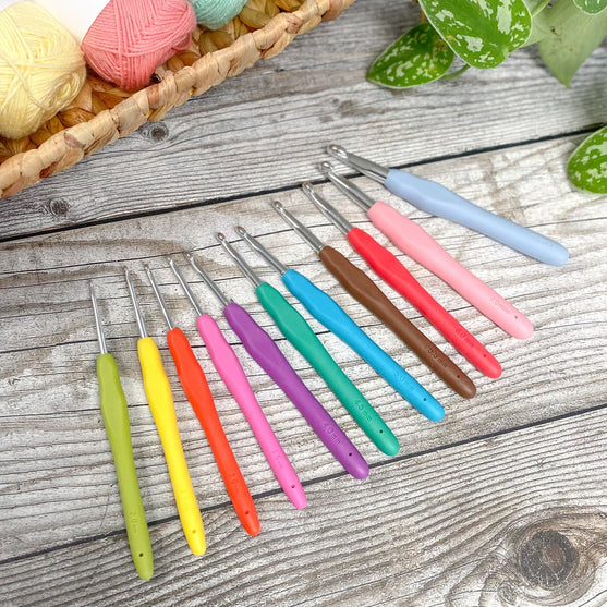 Easy Touch Haaknaaldenset - 11 maten - Hobbii
13