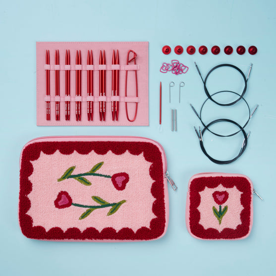 Stellar Verwisselbare Rondbreinaaldenset - Carnelian (Limited Edition) - Hobbii
2