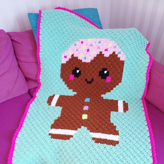 Kawaii Peperkoekmannetje - Plaid