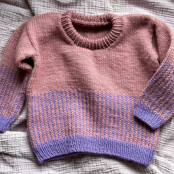 Easy Colour Mix Sweater Junior - Trui
4