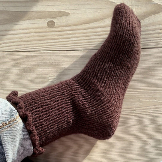 Ultra Easy Ruffle Socks - Sokken