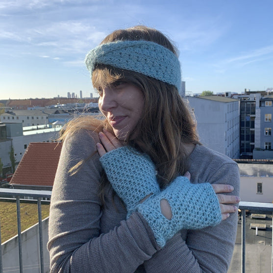 Soft twist - Handschoenen en hoofdband
2