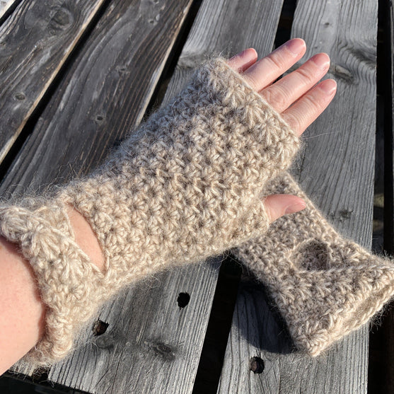 Soft twist - Handschoenen en hoofdband
9