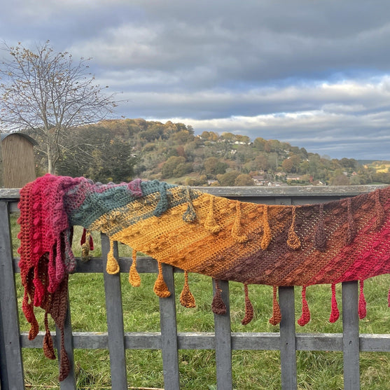 Falling Leaves - Sjaal
2